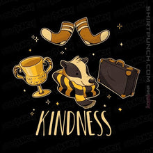 Load image into Gallery viewer, Shirts Magnets / 3&quot;x3&quot; / Black Kindness
