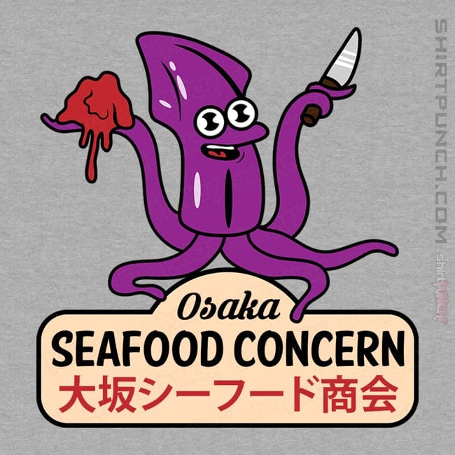 Secret_Shirts Magnets / 3"x3" / Sports Grey Osaka Seafood