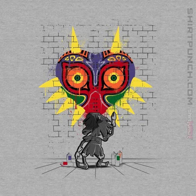 Shirts Magnets / 3"x3" / Sports Grey Majora's Graffiti
