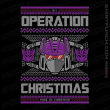 Load image into Gallery viewer, Shirts Magnets / 3&quot;x3&quot; / Black Operation Christmas
