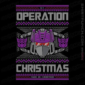 Shirts Magnets / 3"x3" / Black Operation Christmas