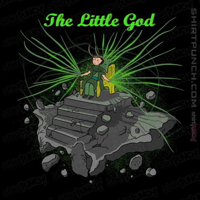 Secret_Shirts Magnets / 3"x3" / Black The Little God