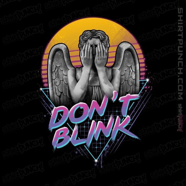 Shirts Magnets / 3"x3" / Black Don't Blink