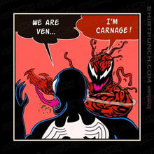 Load image into Gallery viewer, Shirts Magnets / 3&quot;x3&quot; / Black Symbiote Slap
