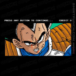 Shirts Magnets / 3"x3" / Black Vegeta Continue