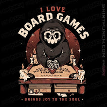 Load image into Gallery viewer, Daily_Deal_Shirts Magnets / 3&quot;x3&quot; / Black I Love Board Games
