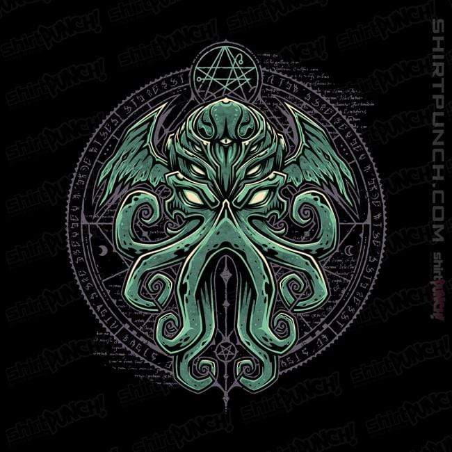 Shirts Magnets / 3"x3" / Black Great Cthulhu