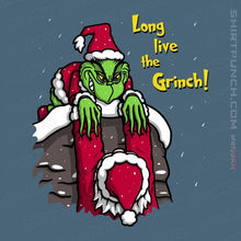 Load image into Gallery viewer, Secret_Shirts Magnets / 3&quot;x3&quot; / Indigo Blue Long Live The Grinch!
