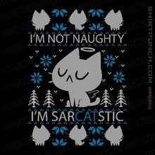 Load image into Gallery viewer, Daily_Deal_Shirts Magnets / 3&quot;x3&quot; / Black SarCATstic
