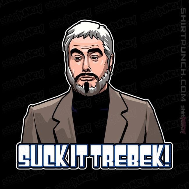 Shirts Magnets / 3"x3" / Black Suck It, Trebek!