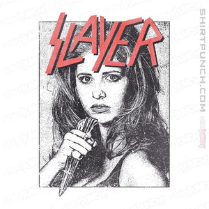 Daily_Deal_Shirts Magnets / 3"x3" / White Slayer Buffy
