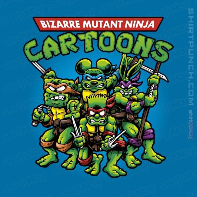 Shirts Magnets / 3"x3" / Sapphire Ninja Cartoons