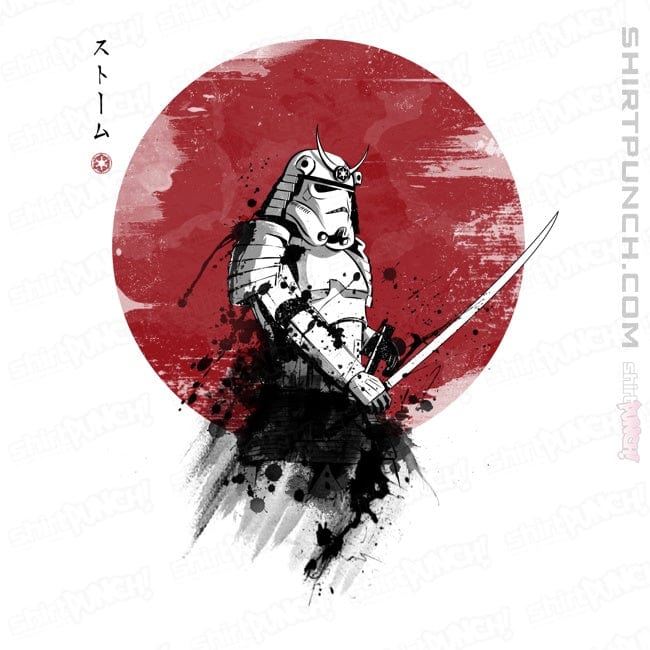 Shirts Magnets / 3"x3" / White Storm Samurai
