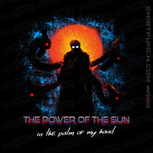 Load image into Gallery viewer, Shirts Magnets / 3&quot;x3&quot; / Black The Power Of The Sun
