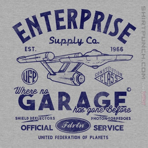 Daily_Deal_Shirts Magnets / 3"x3" / Sports Grey Enterprise Garage