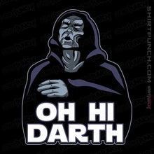 Load image into Gallery viewer, Daily_Deal_Shirts Magnets / 3&quot;x3&quot; / Black Oh Hi Darth
