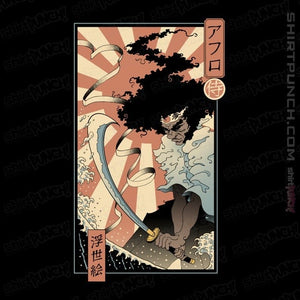 Secret_Shirts Magnets / 3"x3" / Black AfroSamurai