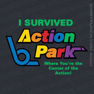Secret_Shirts Magnets / 3"x3" / Dark Heather Action Park