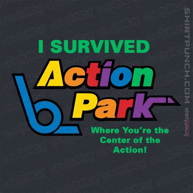 Secret_Shirts Magnets / 3"x3" / Dark Heather Action Park