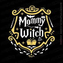 Load image into Gallery viewer, Shirts Magnets / 3&quot;x3&quot; / Black Mommy Witch
