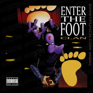 Daily_Deal_Shirts Magnets / 3"x3" / Black Enter The Foot Clan