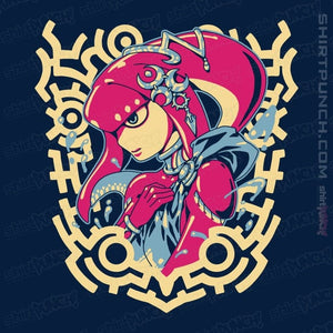 Secret_Shirts Magnets / 3"x3" / Navy Mipha