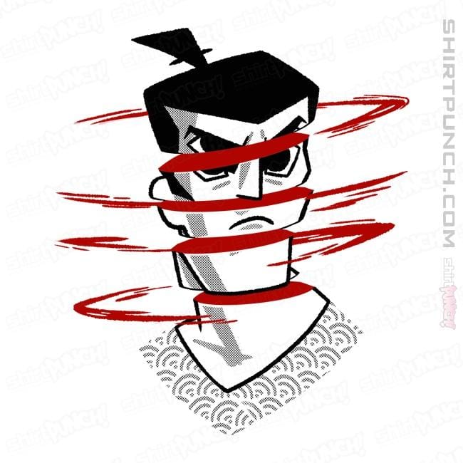 Shirts Magnets / 3"x3" / White Samura Slash
