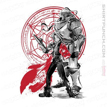 Load image into Gallery viewer, Shirts Magnets / 3&quot;x3&quot; / White The Fullmetal Alchemist
