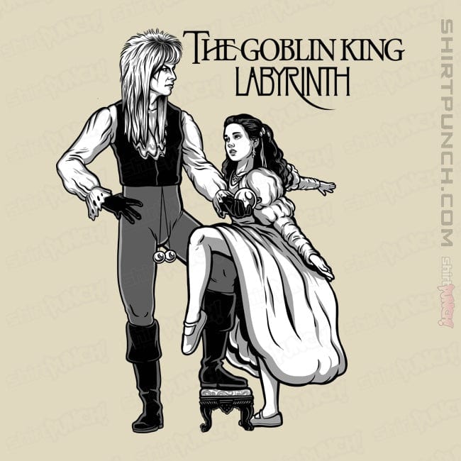 Daily_Deal_Shirts Magnets / 3"x3" / Natural Goblin King