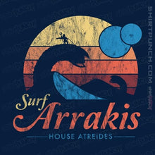 Load image into Gallery viewer, Shirts Magnets / 3&quot;x3&quot; / Navy Surf Arrakis
