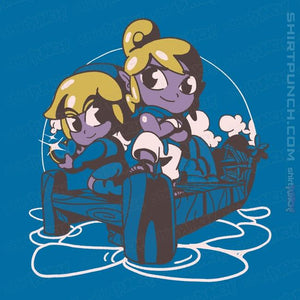 Shirts Magnets / 3"x3" / Sapphire Valentines Pirates