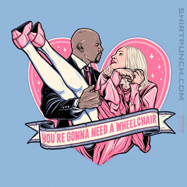 Daily_Deal_Shirts Magnets / 3"x3" / Powder Blue You're Gonna Need A Wheelchair