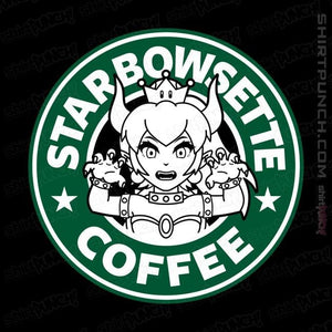 Shirts Magnets / 3"x3" / Black Starbowsette Coffee