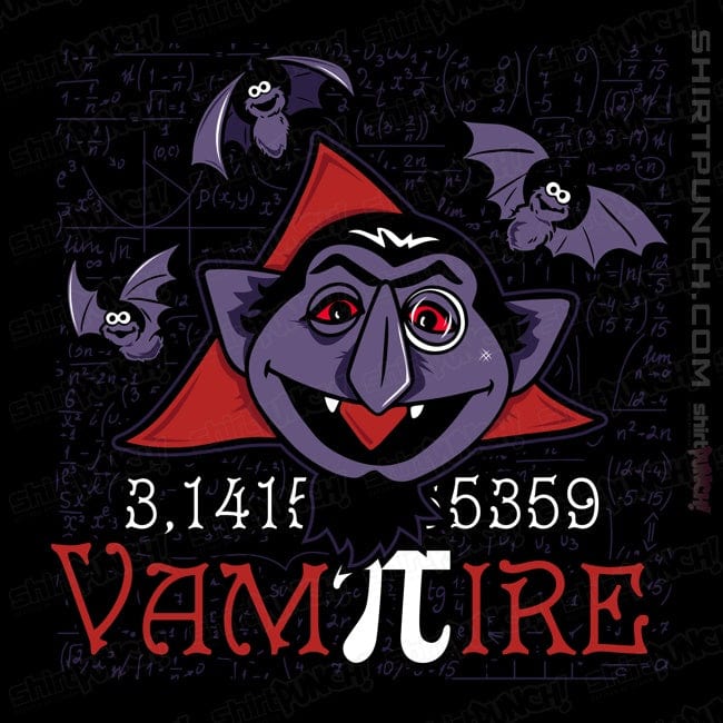 Daily_Deal_Shirts Magnets / 3"x3" / Black Vam-Pie-Re
