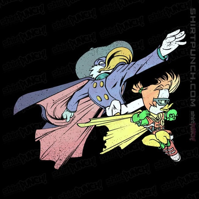 Daily_Deal_Shirts Magnets / 3"x3" / Black The Duck  Knight