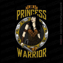 Load image into Gallery viewer, Shirts Magnets / 3&quot;x3&quot; / Black Princess and a Warrior
