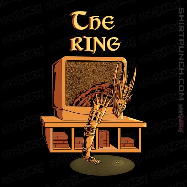 Daily_Deal_Shirts Magnets / 3"x3" / Black One Ring