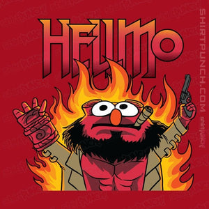Daily_Deal_Shirts Magnets / 3"x3" / Red Hellmo