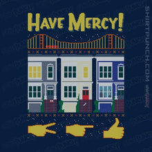 Load image into Gallery viewer, Shirts Magnets / 3&quot;x3&quot; / Navy Everywhere

