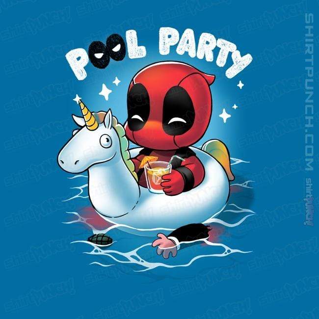 Shirts Magnets / 3"x3" / Sapphire Pool Party