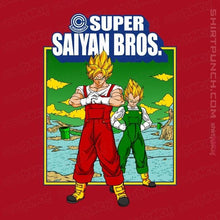 Load image into Gallery viewer, Shirts Magnets / 3&quot;x3&quot; / Red Super Saiyan Bros
