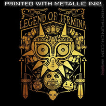 Load image into Gallery viewer, Daily_Deal_Shirts Magnets / 3&quot;x3&quot; / Black Legend Of Termina
