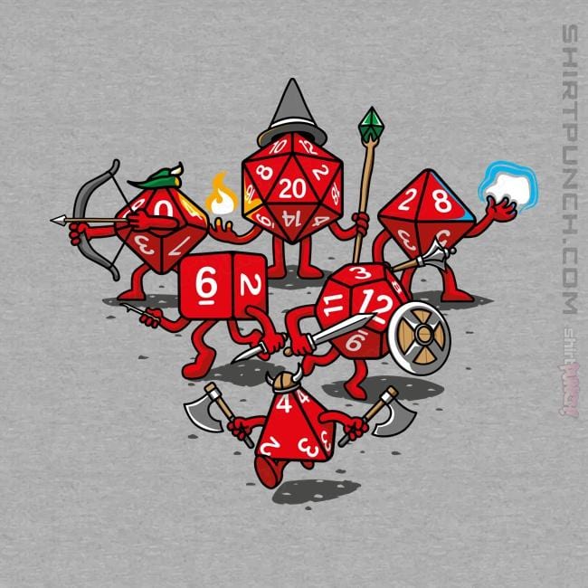 Shirts Magnets / 3"x3" / Sports Grey Adventure Party