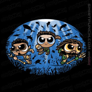 Daily_Deal_Shirts Magnets / 3"x3" / Black Ocean Puff Boys