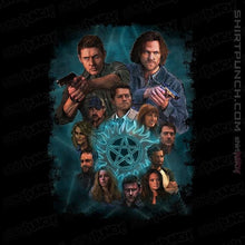 Load image into Gallery viewer, Shirts Magnets / 3&quot;x3&quot; / Black The Winchesters
