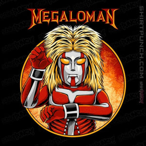 Shirts Magnets / 3"x3" / Black Megaloman
