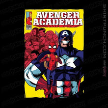 Load image into Gallery viewer, Shirts Magnets / 3&quot;x3&quot; / Black Avenger Academia
