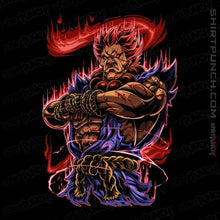 Load image into Gallery viewer, Secret_Shirts Magnets / 3&quot;x3&quot; / Black Akuma Fighter
