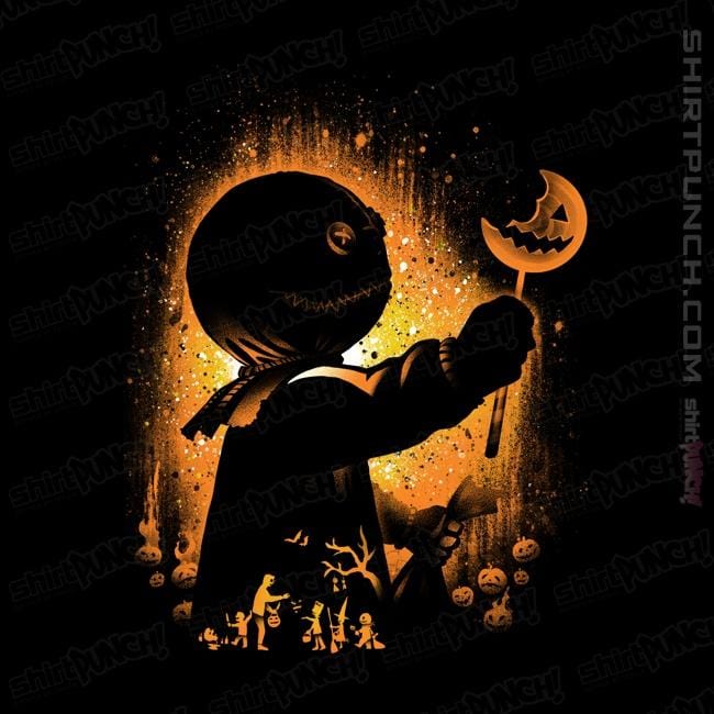 Shirts Magnets / 3"x3" / Black Ghost Of Halloween