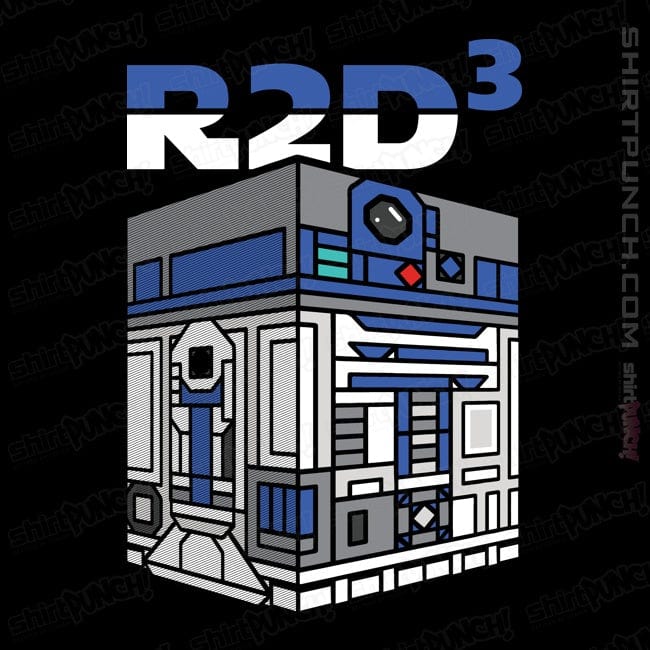 Daily_Deal_Shirts Magnets / 3"x3" / Black R2DCubed